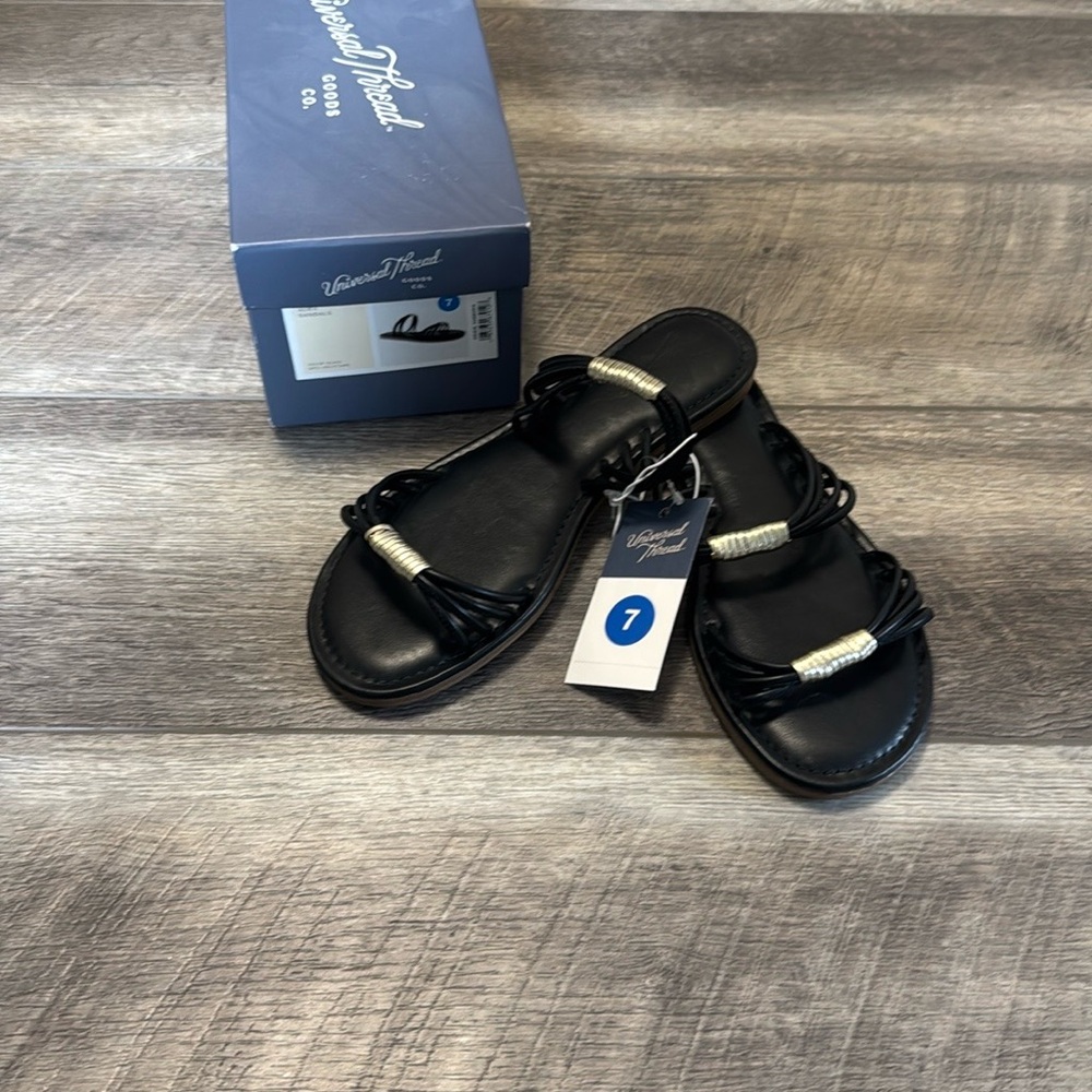 Target Aura 2 band slide sandals with Wide Strap Design